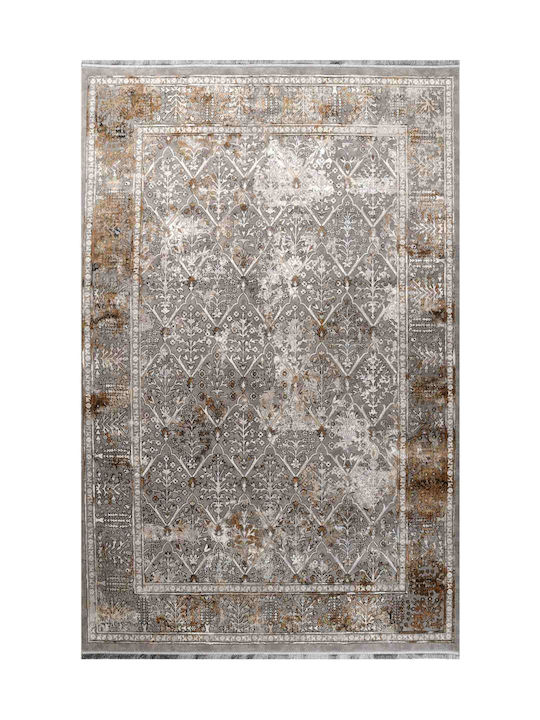 Colore Colori 31963-070 Rechteckiger Wohnzimmer Teppich mit Fransen Beige 160x230cm