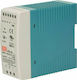 Mean Well Τροφοδοτικό Ράγας DRA60-24 με Έξοδο 24V και Ισχύ 60W 2.5A