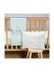abo Fairytale Baby Sheets Set Crib Cotton Fitted Green 110x170cm 3pcs