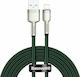 Baseus Braided USB to Lightning Cable Πράσινο 2...