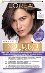 L'Oreal Paris Excellence Cool Creme Hair Dye 5.11 Cold Chantre Chestnut Open 48ml