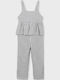 Kids' Fabric Jumpsuit Black