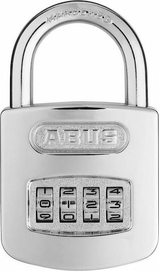 Abus Steel Padlock Brass Combination 50mm 1pcs