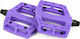 Eclat Contra Flat Bicycle Pedals Purple