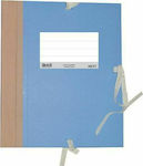 Next Folder with Ribbon for Paper A4 Blue