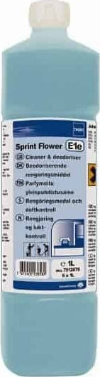 Johnson Diversey Taski Sprint Καθαριστικό Υγρό Τζαμιών Flower 1lt