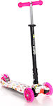 Lorelli Kids Scooter Foldable Rapid 3-Wheel for 5+ Years Pink