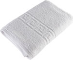 Astron Italy Hotel Face Towel Meander 90x50 cm 500gsm White