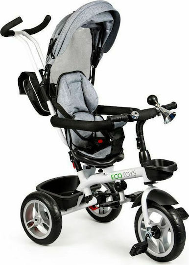 Ecotoys JM-322 Μετατρεπόμενο με Χειρολαβή Γονέα για 12 Μηνών Γκρι