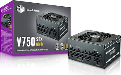 CoolerMaster V750 SFX Gold 750W Black Computer Power Supply Full Modular 80 Plus Gold