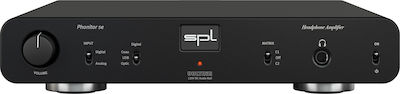 SPL Phonitor se Black Desktop Digital Headphone Amplifier Single Channel with DAC, USB, and Jack 6.3mm