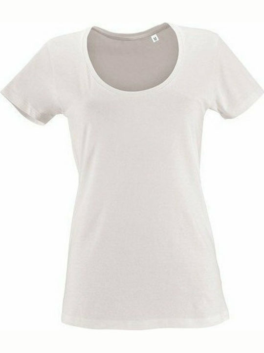 Sol's Metropolitan Women's Short Sleeve Promotional T-Shirt White 02079-102