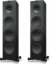 Kef Q550 Pair of Hi-Fi Speakers Floor 130W 2.5 No of Drivers W18xD27.8xH87.3cm. Black