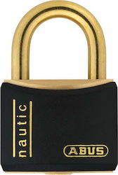 Abus Steel Padlock Brass with Key 40mm 1pcs