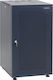 Central Επιδαπέδια Καμπίνα Rack 6U με Διάτρητη Πόρτα 54x60x31cm Μαύρο 9800 3 600 06/C