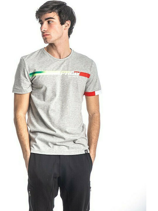 Paco & Co Herren T-Shirt Kurzarm Gray