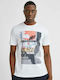 Selected Herren T-Shirt Kurzarm White