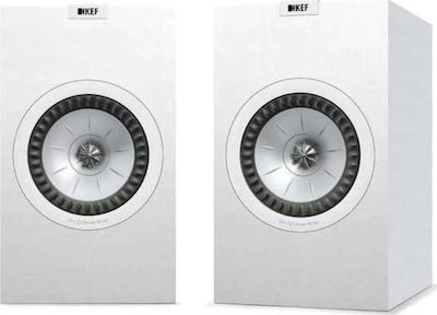 Kef Q350 Paar Hi-Fi Lautsprecher Buch selbst 120W 2 Anzahl von Fahrern B21xT30.6xH35.8cm. Weiß