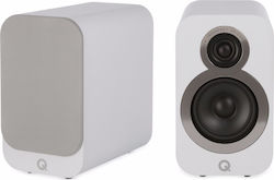 Q-Acoustics Q3010i Pair of Hi-Fi Speakers Bookself 75W 2 No of Drivers W15xD25.2xH25.3cm. White