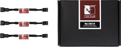 Noctua 3-Pin Fan - 3-Pin Fan Cable 0.11m Black (NA-SRC10)