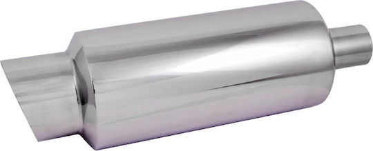 Autoline Край на изпускателната система Универсален Единичен Inox 14x48см