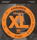 Daddario XL Chromes Σετ Χορδών Chrome Μπάσου 50 - 105" Medium Long Scale Set