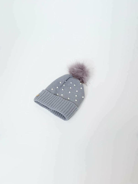 CP-05 Beanie Beanie Knitted in Gray color CP05
