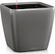 Lechuza Quadro LS 35 Flower Pot Self-Watering 35.5x32.5cm in Gray Color 16163