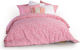 Nef-Nef Homeware Elvira Σετ Σεντόνια Υπέρδιπλα 240x270εκ. Coral (4τμχ)