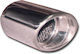 Americat Amortizor de eșapament Universal Oval Inclinat 90x105x200mm