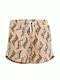 Kinder-Shorts/Bermudas Stoff Allover Print Rosa