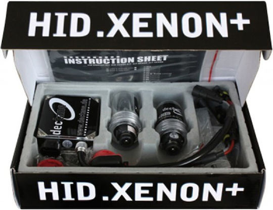 Dectane Xenon Σετ Φωτισμού Αυτοκινήτου H11 12V 8000K Ψυχρό Λευκό