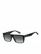 Marc Jacobs Icon Men's Sunglasses with Black Plastic Frame and Black Gradient Lens MARC 096/S 08A/9O