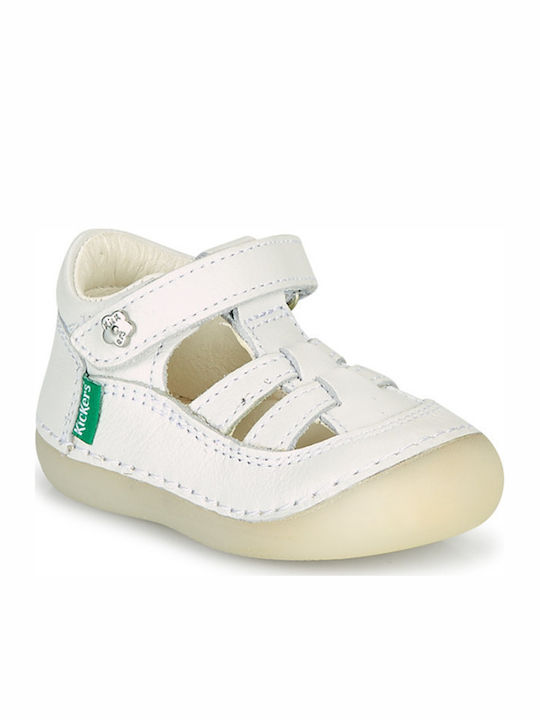 Kickers Sandale Tip Pantof Sushy Anatomice Albe