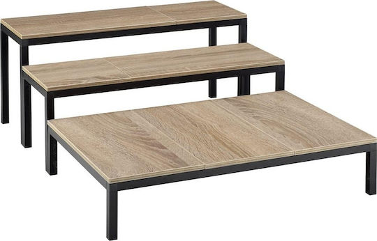 Abert Buffet Display Ständer Hölzernes 52.5cm (3 Ebenen) 3Stück