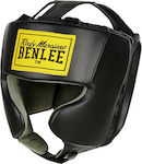 Benlee Mike Kids Open Face Boxing Headgear Synthetic Leather Black