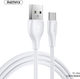 Remax Lesu USB 2.0 Kabel USB-C männlich - USB-A...