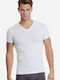 Men's Short Sleeve Undershirt White