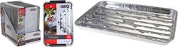 Koopman DV5300010 Tavă Set De Coacere Din Aluminiu 4 Bucăți 4 Bucăți Koopman DV5300010 Tavă Set De Coacere Din Aluminiu 4 Bucăți 4 Bucăți