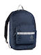 Columbia Zigzag Men's Fabric Backpack Navy Blue 22lt
