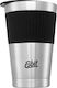 Esbit Sculptor Glas Thermosflasche Rostfreier Stahl BPA Frei 550ml Schwarz