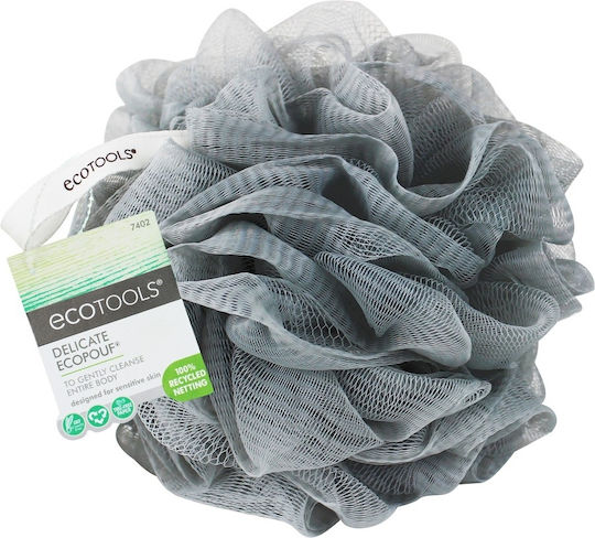 EcoTools Delicate Σφουγγάρι Μπάνιου Δίχτυ Γκρι 1τμχ