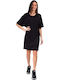 Superdry Summer Mini T-Shirt Dress Black