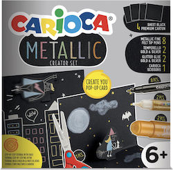 Carioca Metallic Creator Set de colorat în cazul în care Σετ Ζωγραφικής 43165