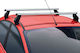 Menabo Μπάρες Οροφής Αλουμινίου για Peugeot 206 5D 2009-2012 (Σετ με πόδια) Ασημί