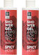 Bodyfarm Spicy Rose Καταπραυντικό Shower Gel με Άρωμα Τριαντάφυλλο 2x250ml