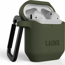 UAG Standard Issue Husă cu cârlig în culoarea Verde pentru Apple AirPods 1 / AirPods 2