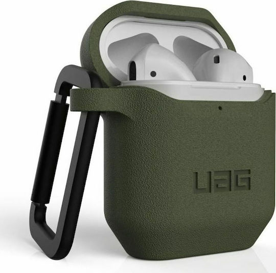UAG Standard Issue Калъф с кука в Зелен цвят за Apple AirPods 1 / AirPods 2