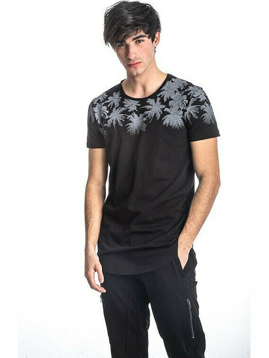 Paco & Co Men's Short Sleeve T-shirt Black