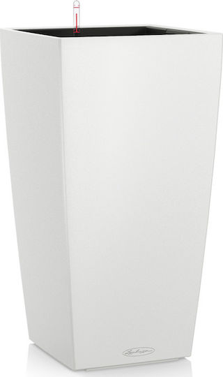 Lechuza Cubico Self-watering Pot Plastic 30x30x56cm.